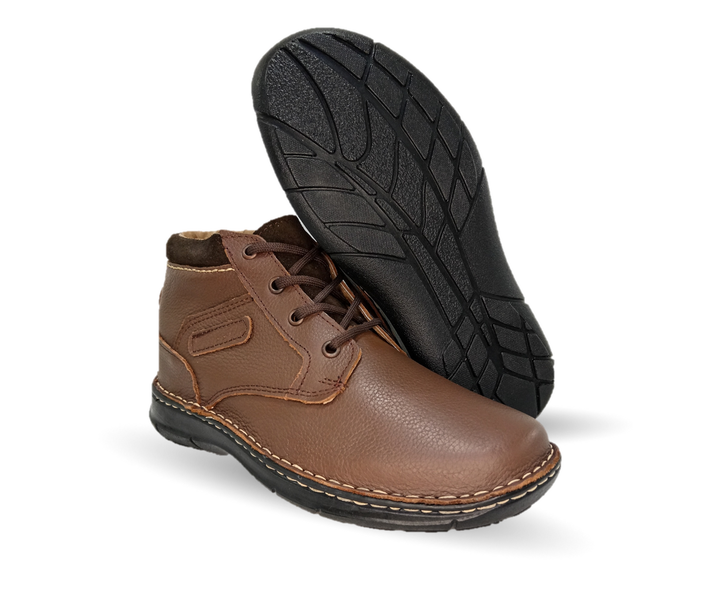 Zapato tipo Bota Casual Riveello 422 Color Miel para hombre