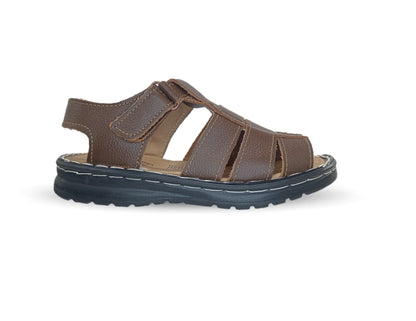 Sandalia de piel Riveello 640 Miel para hombre