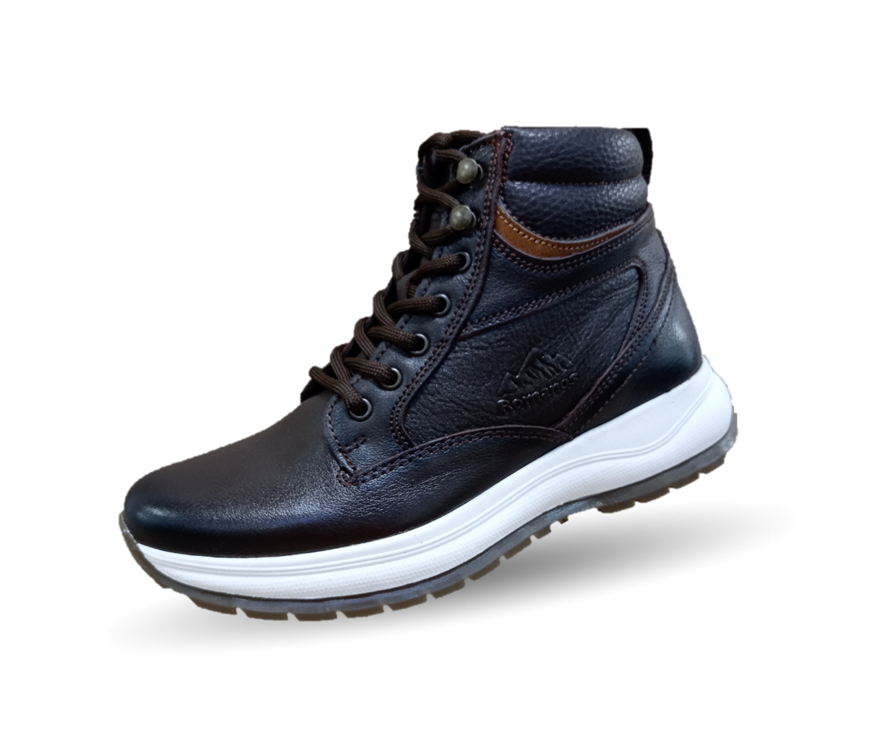 Bota Casual de piel Romano 7881 Lisboa Café para hombre