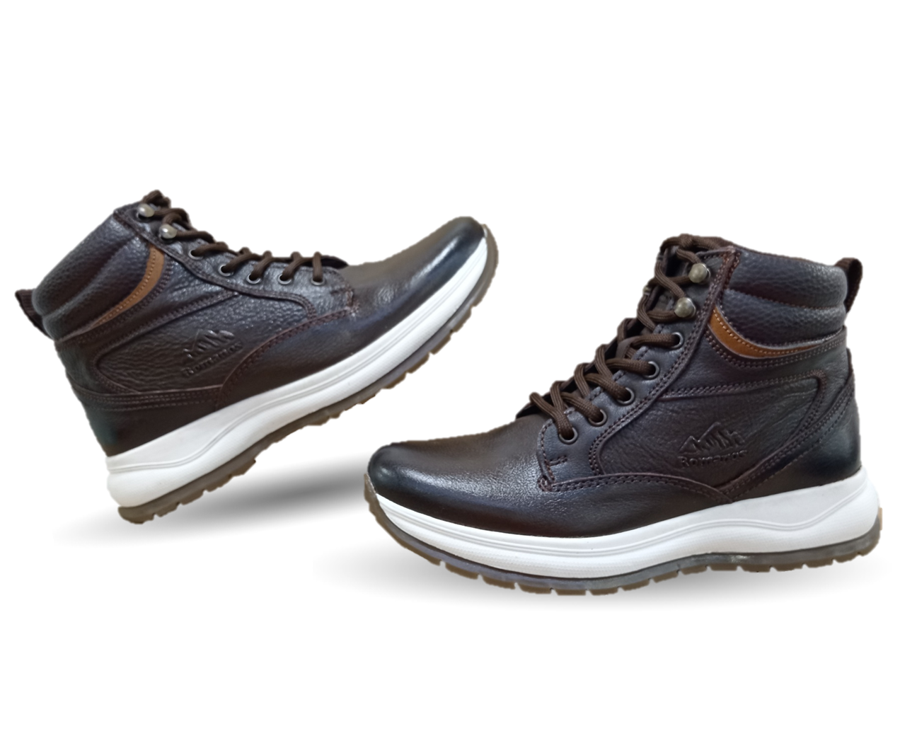 Bota Casual de piel Romano 7881 Lisboa Café para hombre