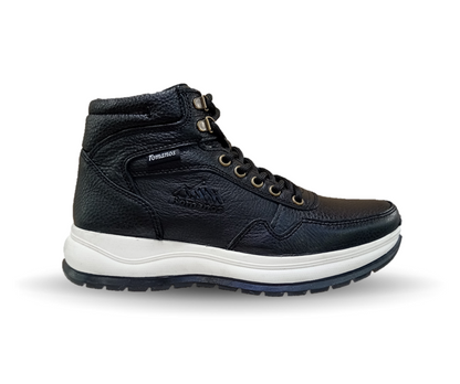Bota Casual de piel Romano 7886 Color Lisboa Negro