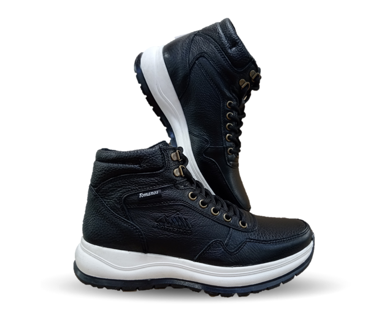 Bota Casual de piel Romano 7886 Color Lisboa Negro