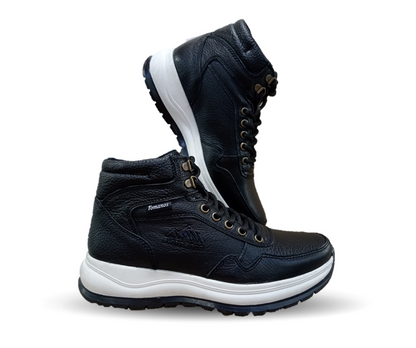 Bota Casual de piel Romano 7886 Color Lisboa Negro
