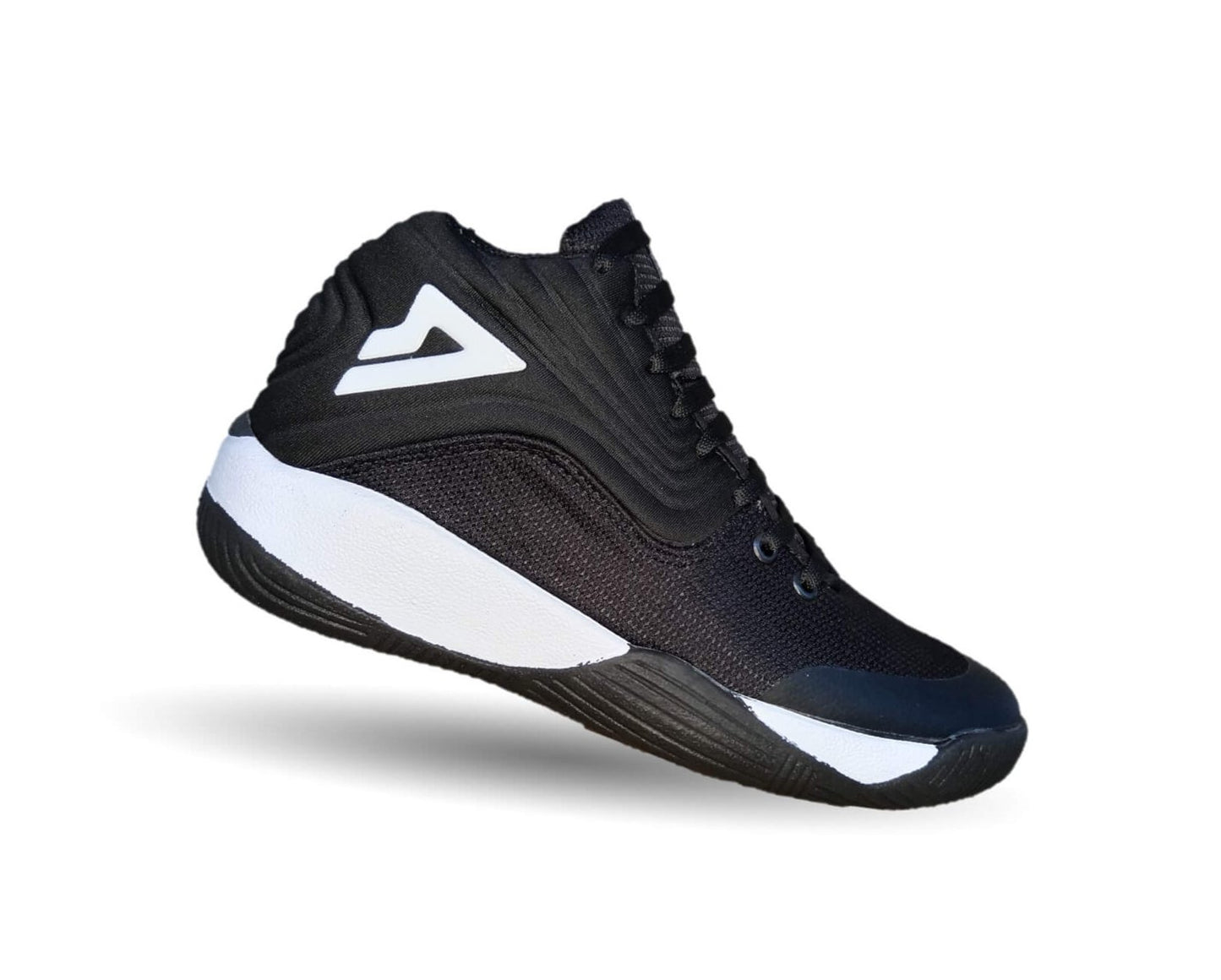 Tenis Deportivo para baloncesto Saetta Premier 6070 Negro/Blanco para hombre