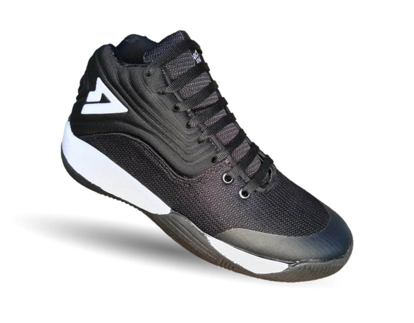 Tenis Deportivo para baloncesto Saetta Premier 6070 Negro/Blanco para hombre