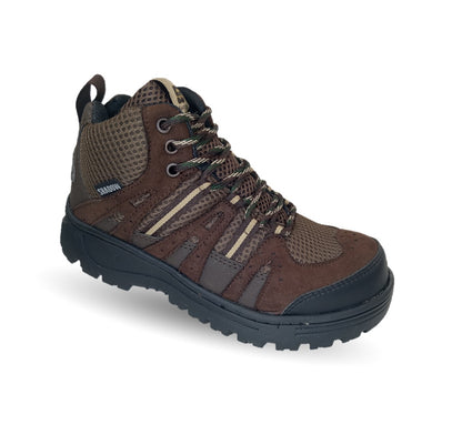 Botas Industriales y Casuales con casco dieléctrico Shadow 2048 Café Unisex para mujer y hombre