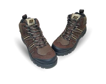 Botas Industriales y Casuales con casco dieléctrico Shadow 2048 Café Unisex para mujer y hombre