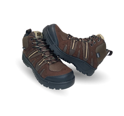 Botas Industriales y Casuales con casco dieléctrico Shadow 2048 Café Unisex para mujer y hombre