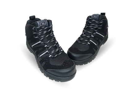 Botas Industriales y Casuales con casco dieléctrico Shadow 2048 Negro Unisex para mujer y hombre
