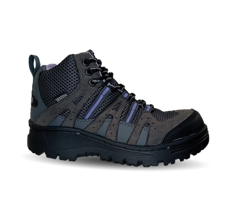 Botas Industriales y Casuales con casco dieléctrico Shadow 2048 Oxford/Lila para mujer