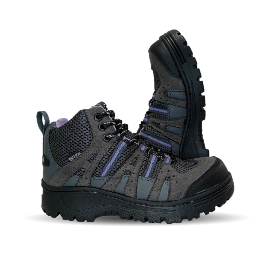 Botas Industriales y Casuales con casco dieléctrico Shadow 2048 Oxford/Lila para mujer