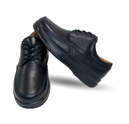 Zapato Terapéutico para pie Diabético o Lastimado de piel de cordero Terapie 204 Negro para hombre
