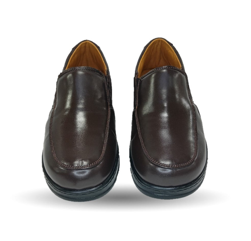 Zapato Terapéutico para pie Diabético o Lastimado de piel de cordero Terapie 208 Café para hombre