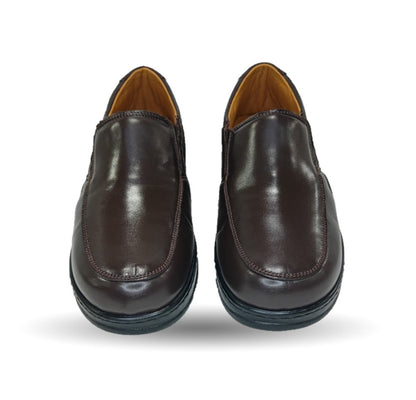 Zapato Terapéutico para pie Diabético o Lastimado de piel de cordero Terapie 208 Café para hombre