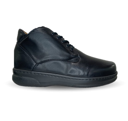 Zapato Terapéutico tipo Bota para pie Diabético o Lastimado de piel de cordero Terapie 209 Negro para hombre
