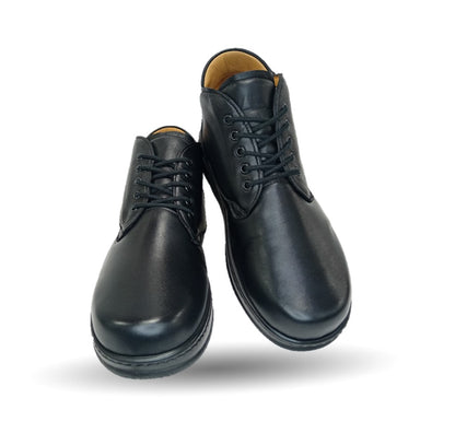 Zapato Terapéutico tipo Bota para pie Diabético o Lastimado de piel de cordero Terapie 209 Negro para hombre