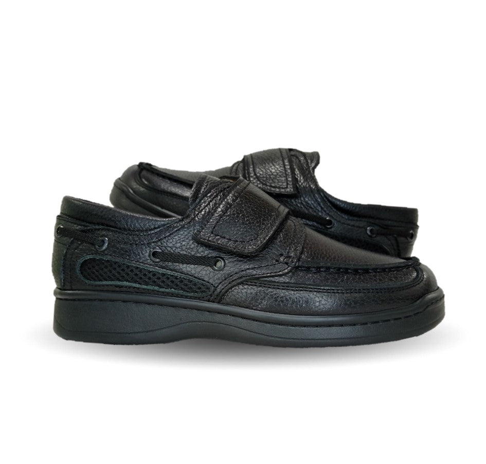 Zapato Terapéutico para pie Diabético o Lastimado de piel de cordero Terapie 211 Negro para hombre