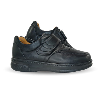 Zapato Terapéutico para pie Diabético o Lastimado de piel de cordero Terapie 223 Negro para hombre