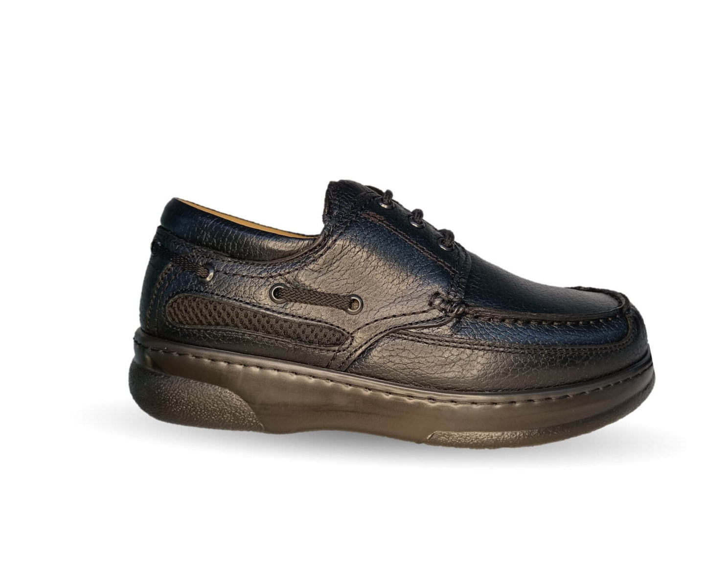 Zapato Terapéutico para pie Diabético o Lastimado de piel de cordero Terapie 226 Negro para hombre