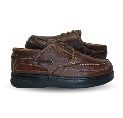 Zapato Terapéutico para pie Diabético o Lastimado de piel de cordero Terapie 226 Tabaco para hombre