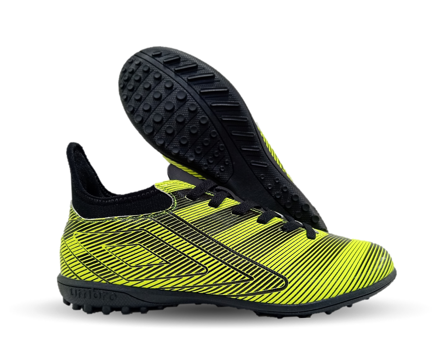 Tenis de Futbol con multitacos Umbro 81966 Amarillo/Negro para hombre