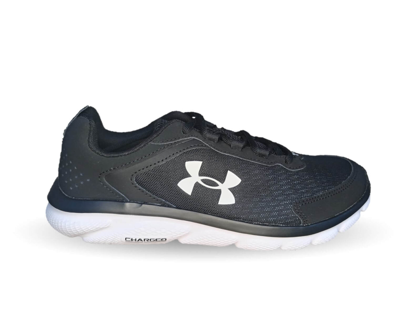 Tenis Deportivo Under Armour 0001 Negro/Blanco para hombre