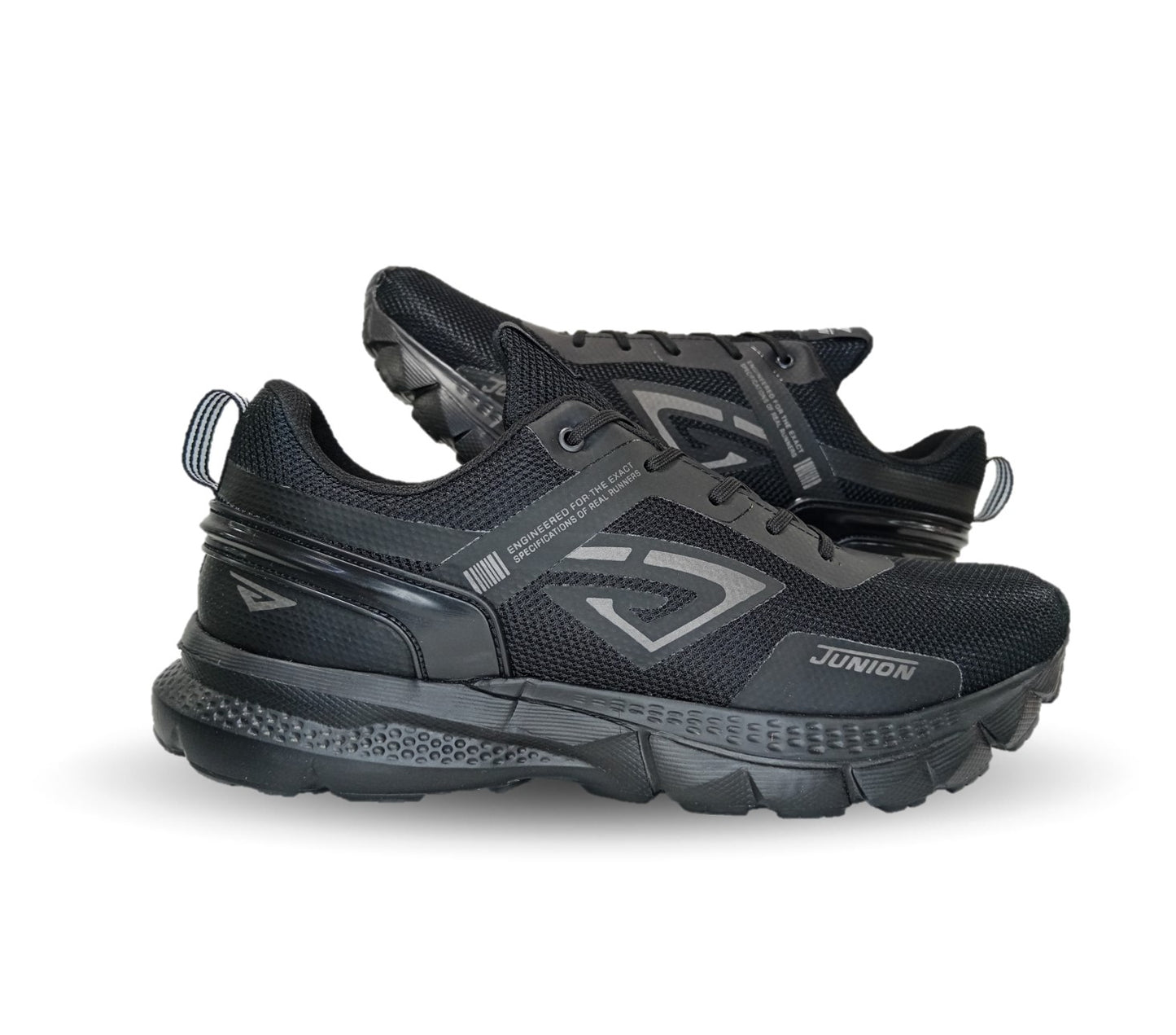 Tenis Deportivo Union 334 Negro/Negro/Oxford para hombre