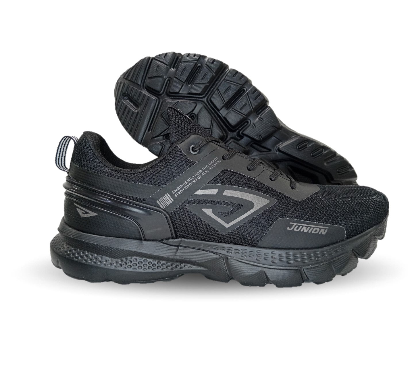 Tenis Deportivo Union 334 Negro/Negro/Oxford para hombre