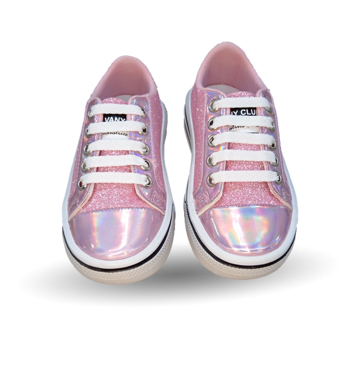 Tenis con agujetas Vany 4 Rosa para niña