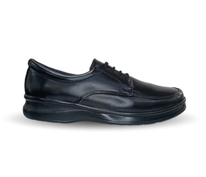 Zapato de Confort de piel Var-Tell 500 Negro para hombre