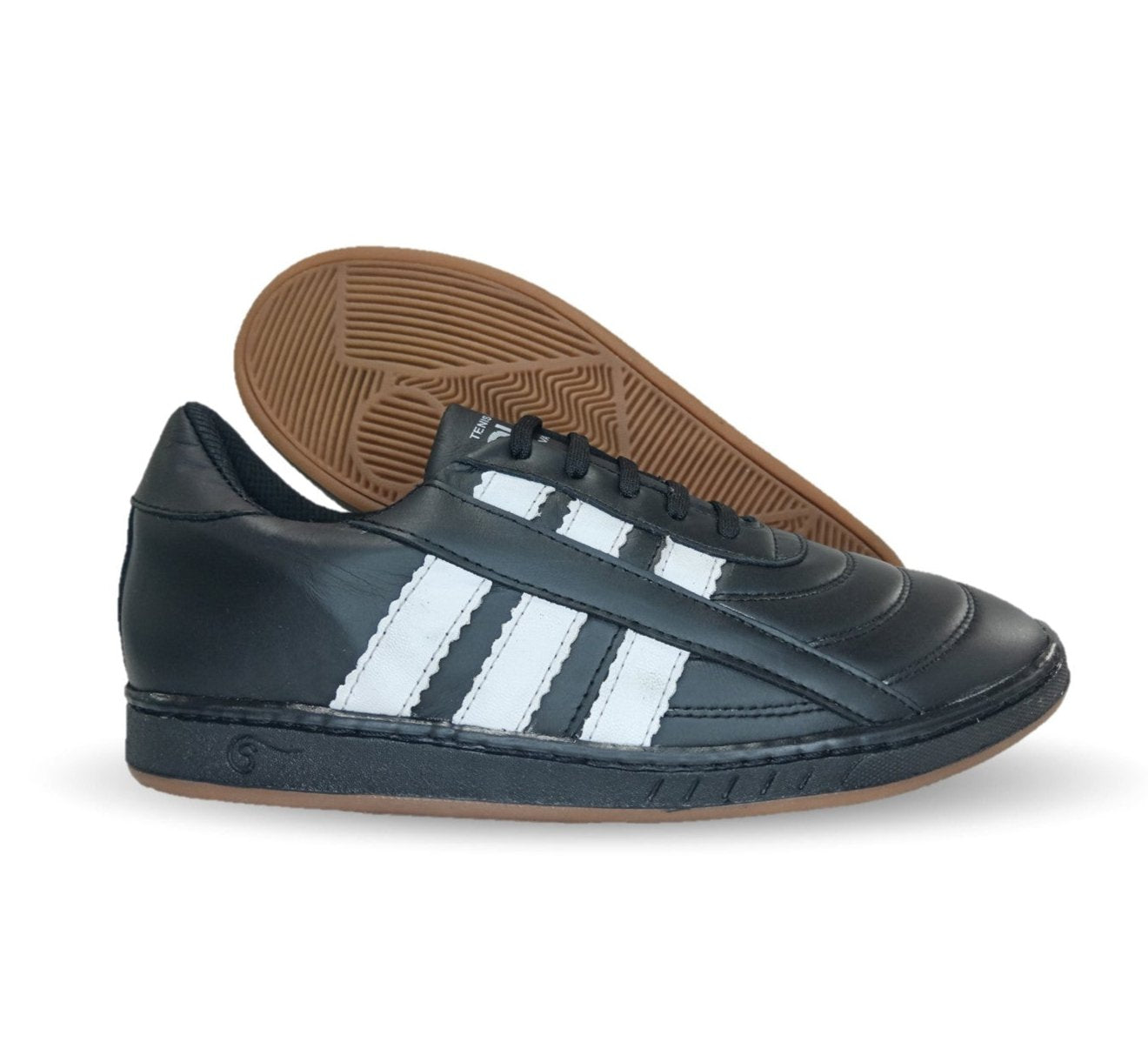 Tenis Deportivo Var-Tell 800 Negro/Blanco para hombre