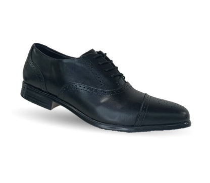 Zapato de Vestir de piel Viakentto 410 Negro para hombre