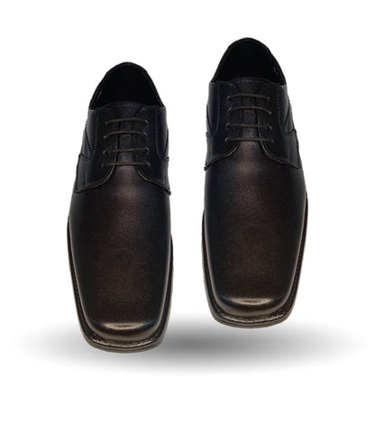 Zapato de Vestir de piel Viakentto 449 Negro para hombre