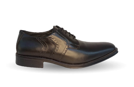 Zapato de Vestir de piel Viakentto 902 Negro para hombre