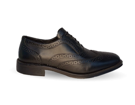 Zapato de Vestir de piel Viakentto 904 Negro para hombre