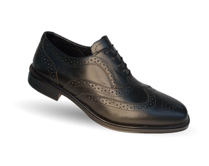 Zapato de Vestir de piel Viakentto 904 Negro para hombre