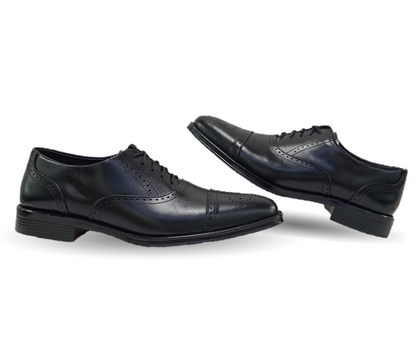 Zapato de Vestir de piel Viakentto 920 Negro para hombre
