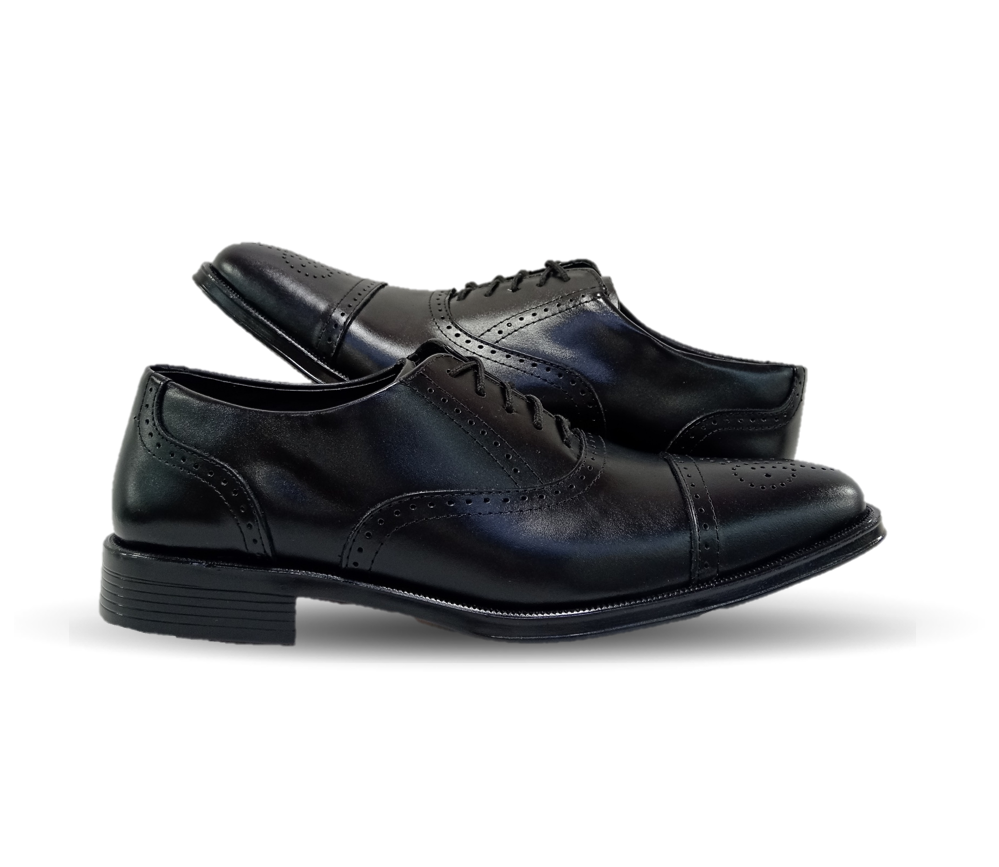 Zapato de Vestir de piel Viakentto 920 Negro para hombre