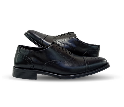 Zapato de Vestir de piel Viakentto 920 Negro para hombre