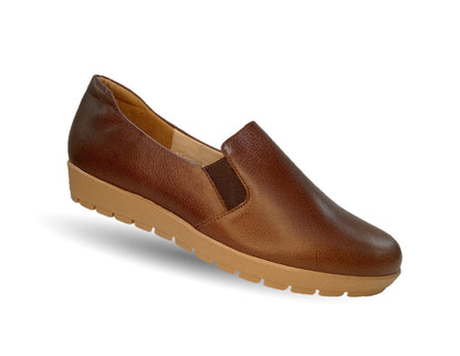 Zapato Casual de Moda de piel bovino Vicenza 14404 Café para mujer