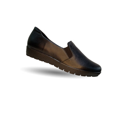 Zapato Casual de Moda de piel bovino Vicenza 14404 Negro para mujer