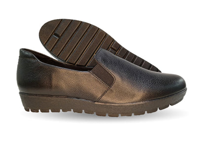 Zapato Casual de Moda de piel bovino Vicenza 14404 Negro para mujer