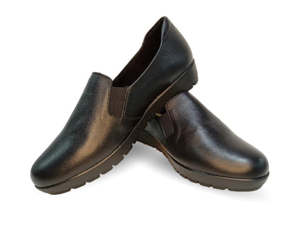 Zapato Casual de Moda de piel bovino Vicenza 14404 Negro para mujer