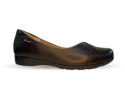 Zapato Casual de Moda de piel bovino Vicenza 1458 Negro para mujer