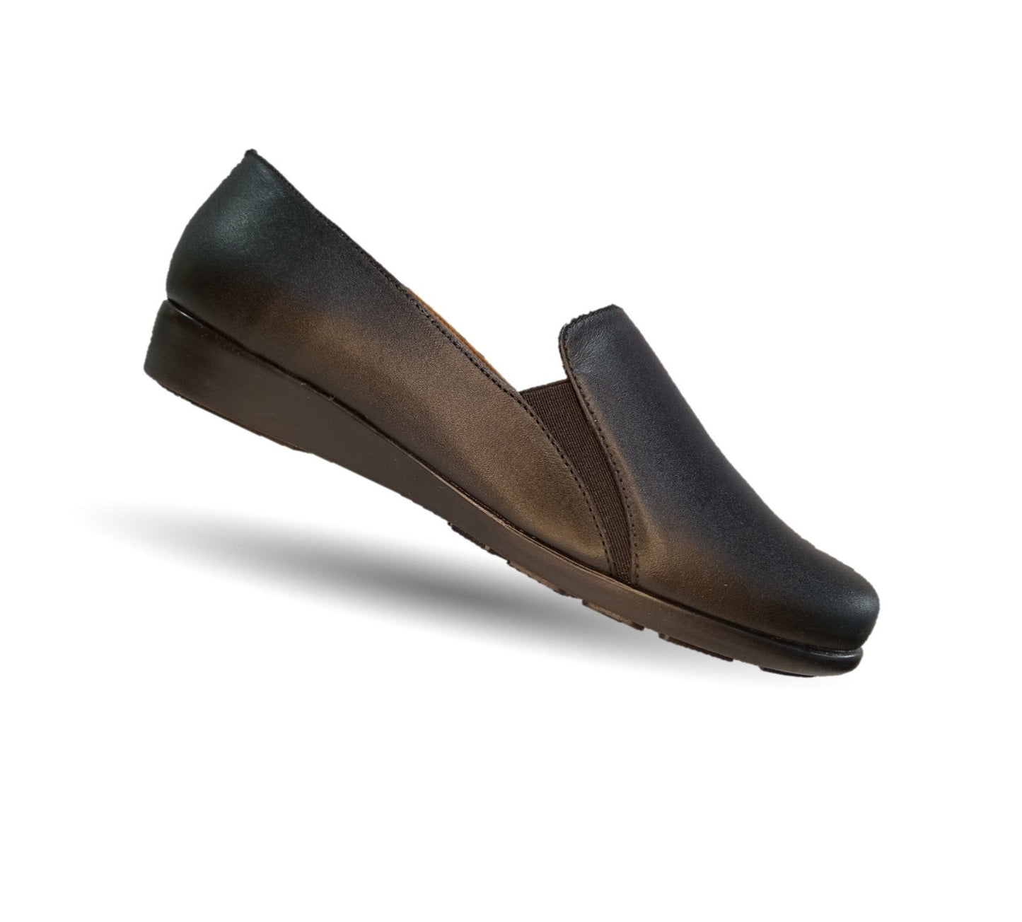 Zapato Casual de Moda de piel bovino Vicenza 1461 Negro para mujer