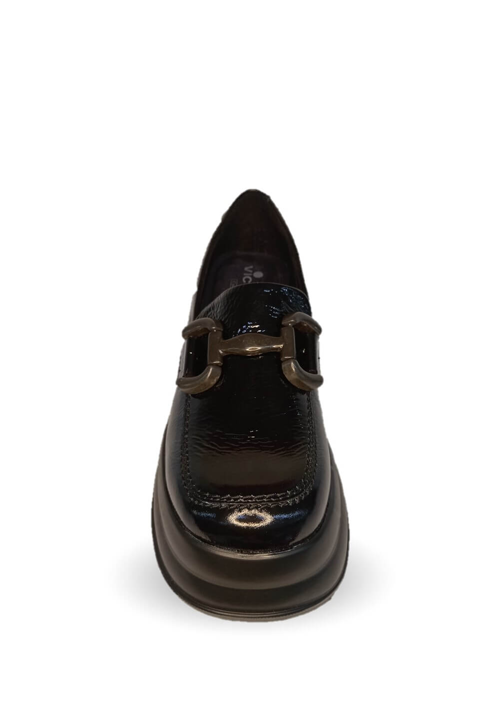 Zapato Casual de Moda de piel bovino Vicenza 19505 Charol Negro para mujer