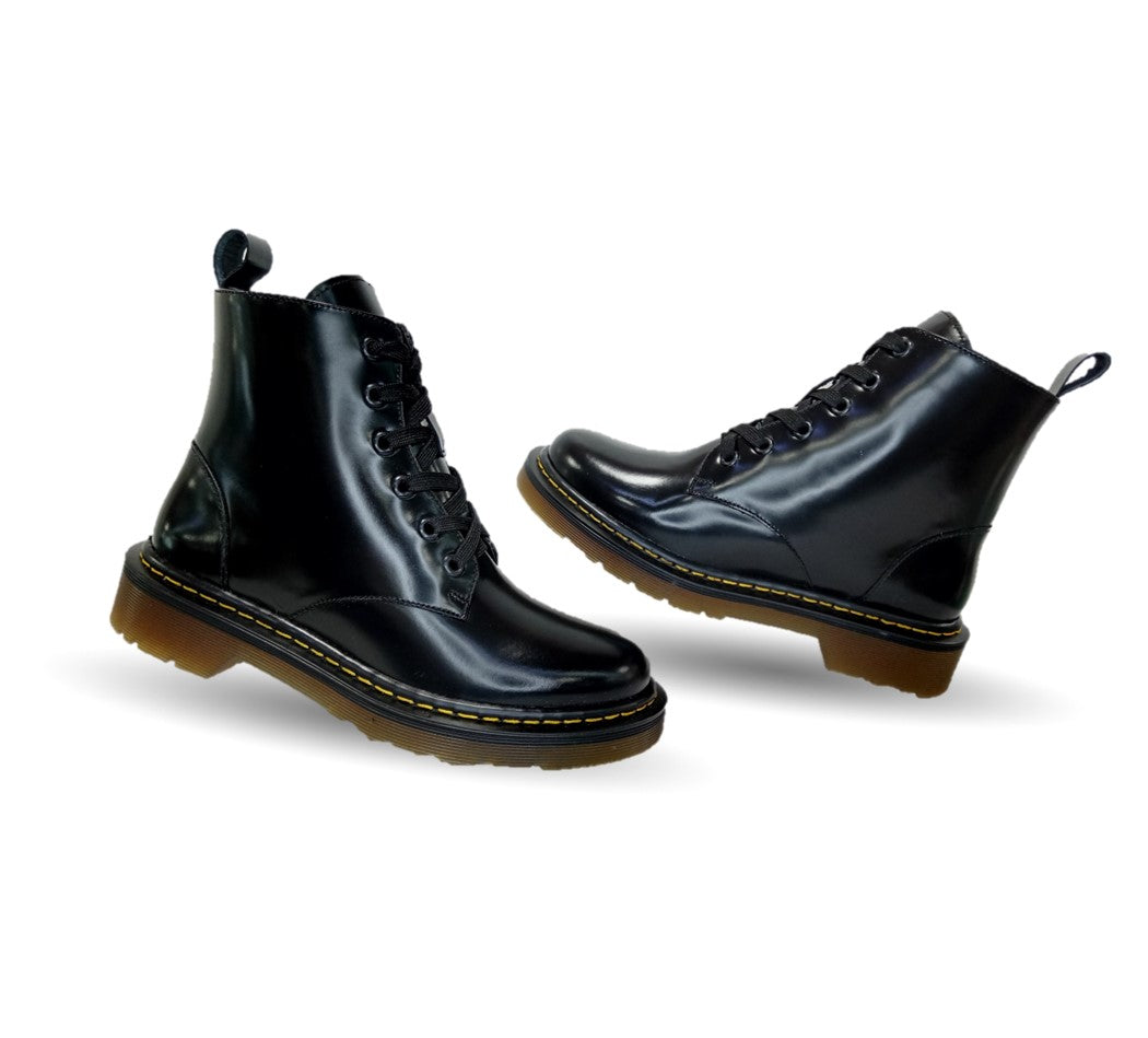 Botas de Moda de piel bovino Vicenza 24506 Negro para mujer