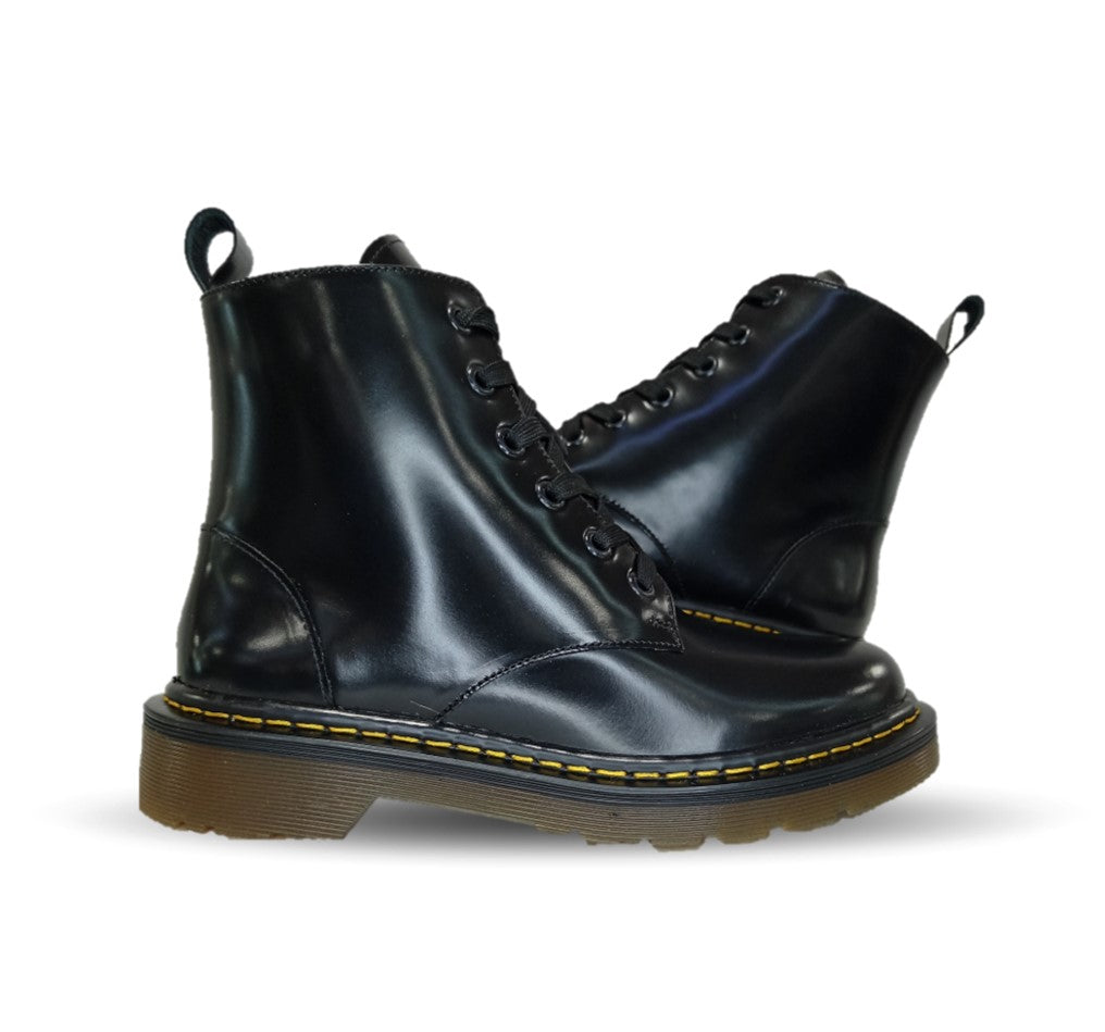 Botas de Moda de piel bovino Vicenza 24506 Negro para mujer