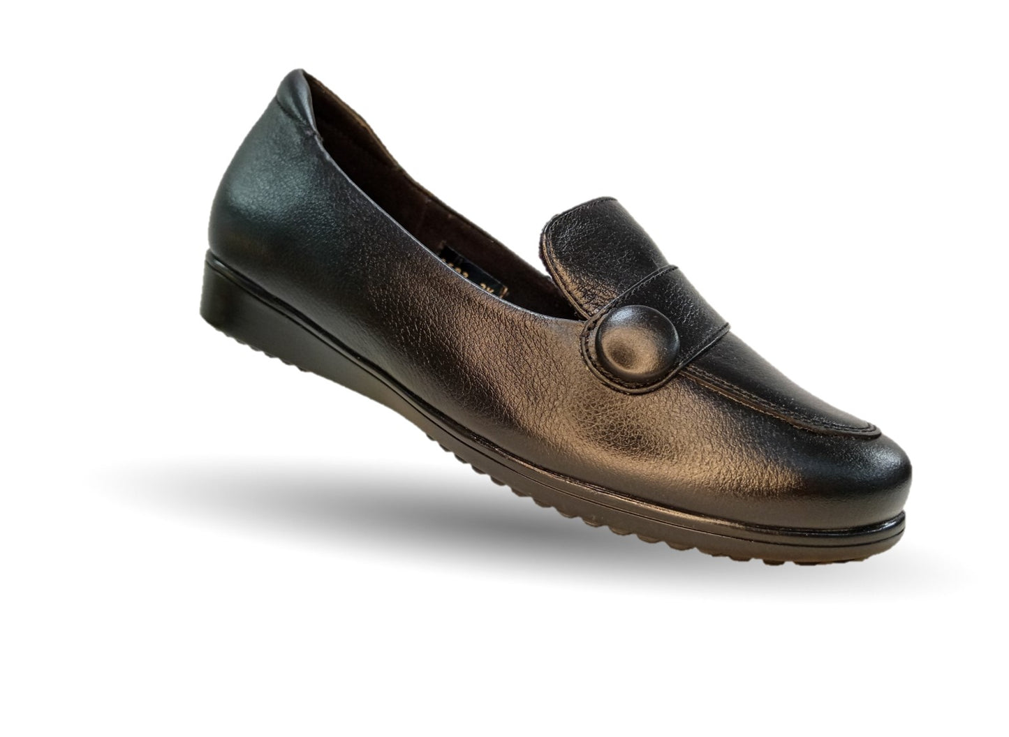 Zapato Casual de Moda de piel bovino Vicenza 3503 Negro para mujer