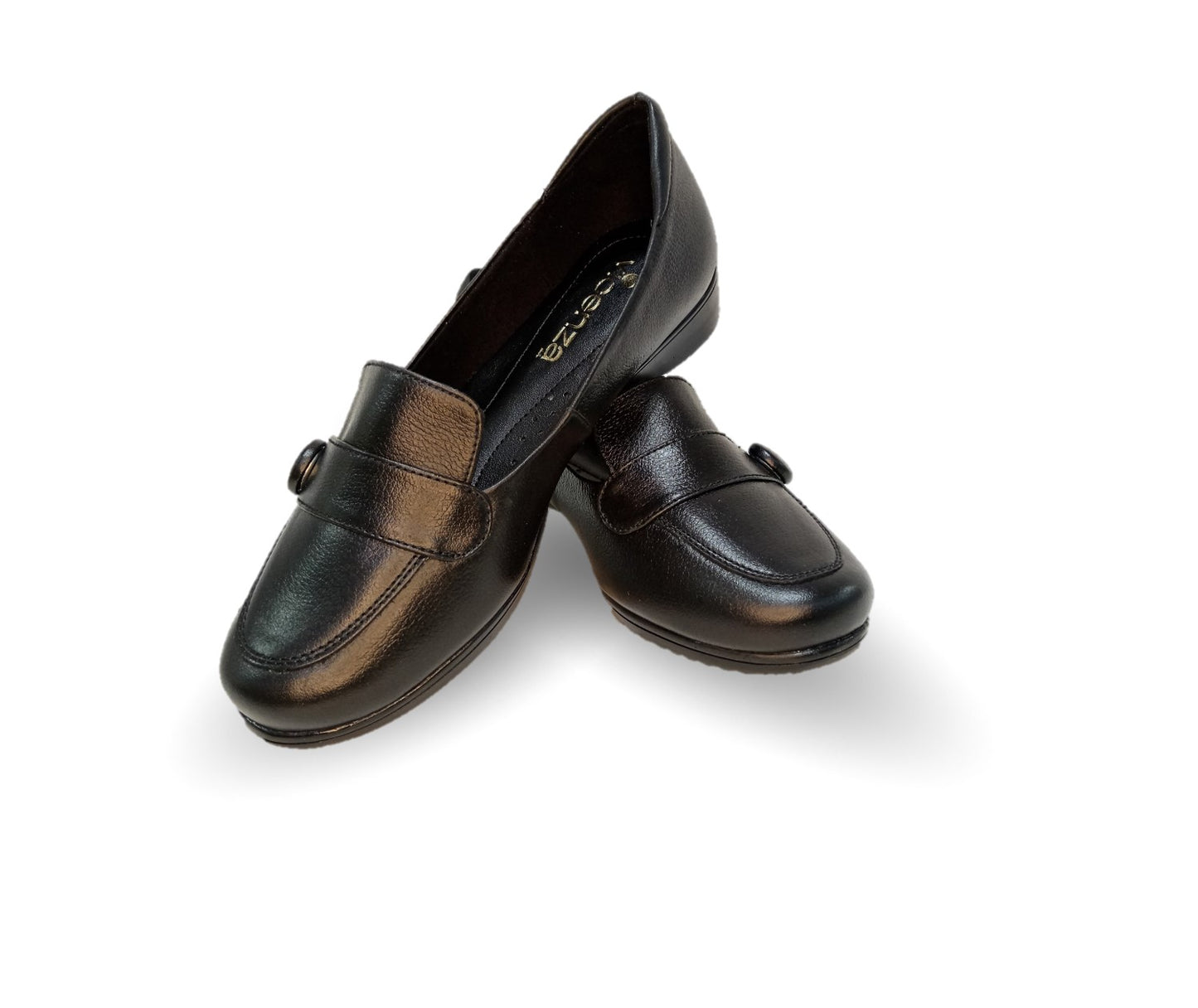 Zapato Casual de Moda de piel bovino Vicenza 3503 Negro para mujer